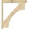 Ekena Millwork Westlake Arts & Crafts Rough Sawn Outlooker, Douglas Fir, 6"W x 38"D x 42"H OUT06X38X42WTL03RDF - alternate 2